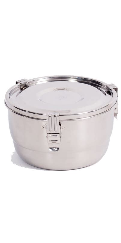 Buy Onyx Clip Airtight Stainless Steel Food Storage Container Cm