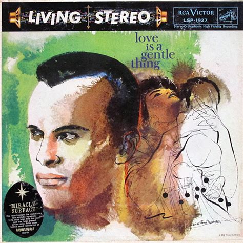 Harry Belafonte Love Is A Gentle Thing 1959 Indianapolis Pressing