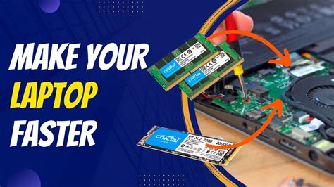 How To Make Your Laptop Faster Laptop Ram And Ssd Upgrade How To