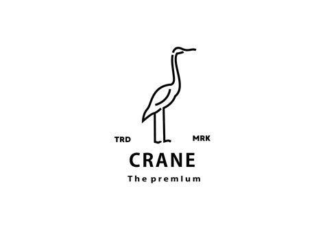 Crane Logo Graphic by ARTONIUMW · Creative Fabrica