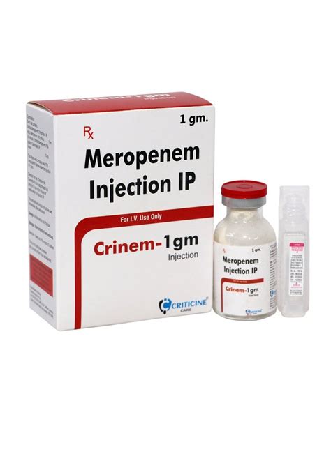 Meropenem 1gm Injection At Rs 690 Vial Inj Meropenem In Panchkula