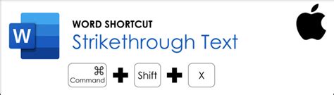 Strikethrough Shortcut L̶i̶k̶e̶ ̶t̶h̶i̶s̶ For Word Excel And Powerpoint