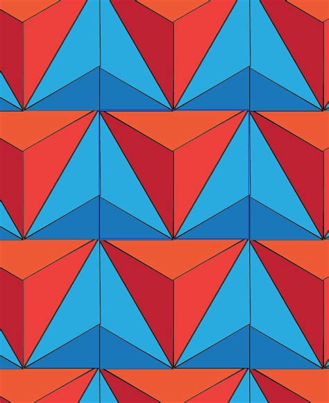 triangular pattern alex craig graphic design  portfolio