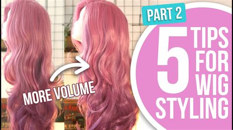 5 Basic Tips For Cosplay Wig Styling Part 2 Youtube