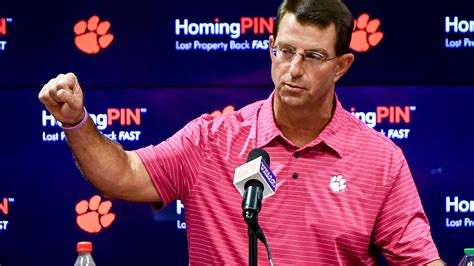 The 5 Best Things Clemson Football Coach Dabo Swinney Said Before The