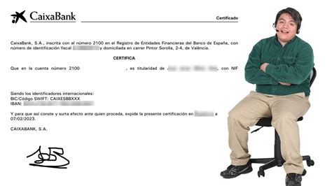 C Mo Descargar El Certificado De Cuenta Bancaria En Caixabanknow Youtube