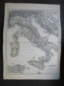 Italia Landkarte Italien Aus Atlas Antiquus Zw Lf Karten Zur