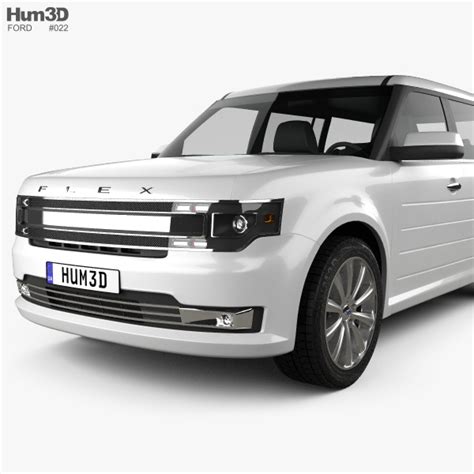 Ford Flex 2015 3d Model Vehicles On Hum3d