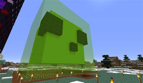 My farm of slime : r/Minecraft