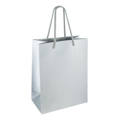 Sacs Papier Brillant Couleur Argent X X H Cm G Laval