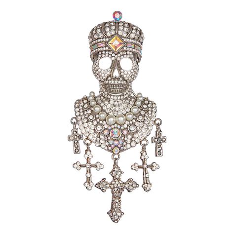 Crystal Skull Jewellery Skull And Crosses Fashion Jewellery Butler