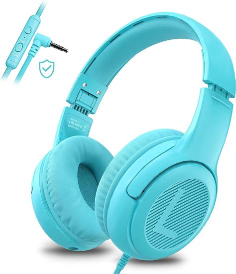 Wired Kids Headphones with Microphone for School Boys Girls, Safe ...