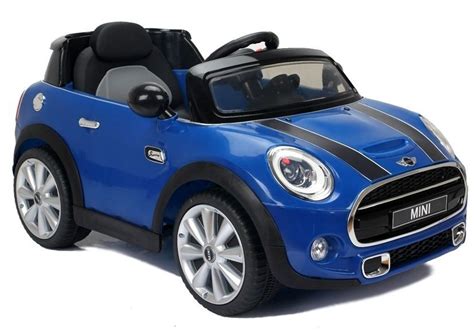 Kids Electric Ride On Car Licensed Blue Mini Cooper 2 x 45W Remote ...