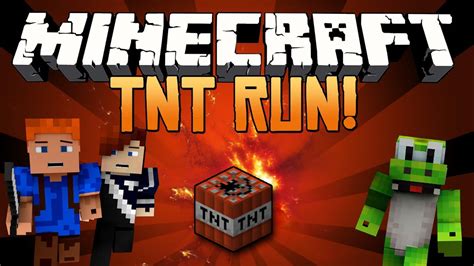 Minecraft Mini Game Tnt Run Youtube