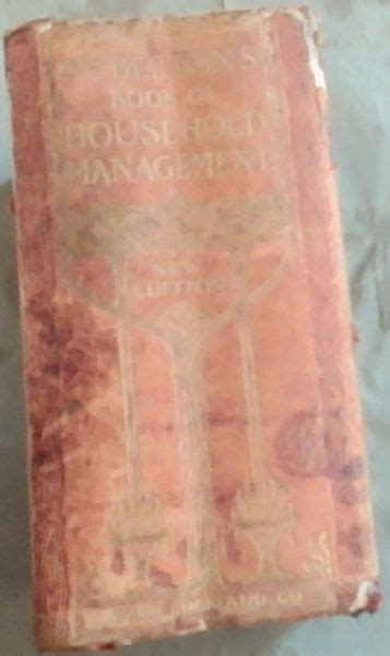 Mrs Beeton S Book Of Household Management A Guide To Cookery In All