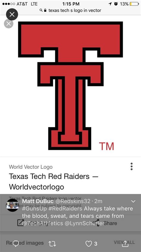 Texas Tech Logo Vector at Vectorified.com | Collection of Texas Tech ...