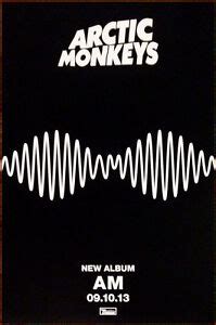 Arctic Monkeys Am Ltd Ed New Rare Tour Poster Display Bonus Alt Rock