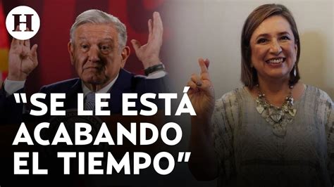 La senadora Xóchitl Gálvez denuncia ante el INE a AMLO por violencia