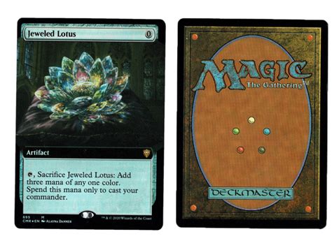 Foil Jeweled Lotus Extend Art From Commander Legends Magic The