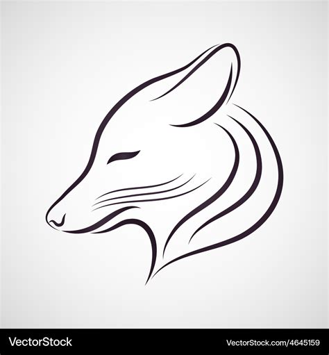 Coyote logo Royalty Free Vector Image - VectorStock