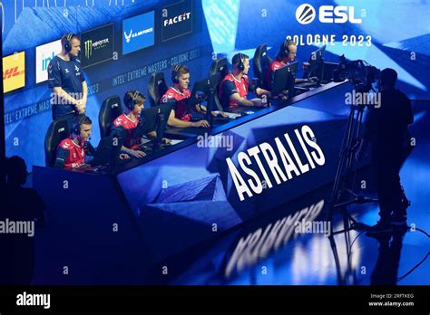 Cologne Germany 05th Aug 2023 Team Astralis Acts On Stage At The