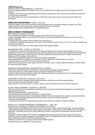 Joeresume PDF