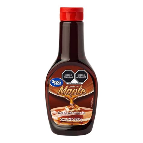 Jarabe Great Value Sabor Maple G Walmart