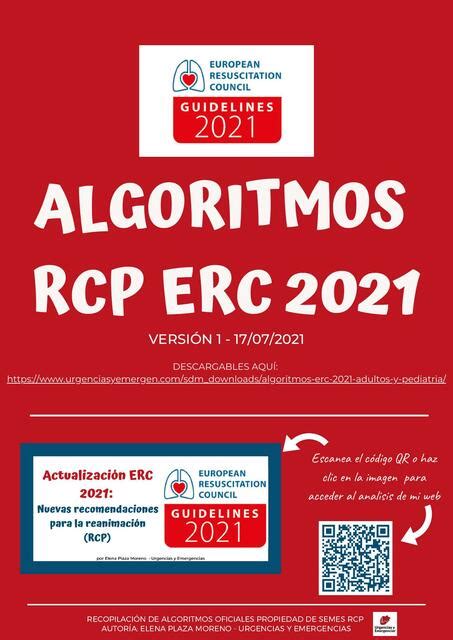 Algoritmos Rcp Erc Enfermer A Udocz