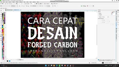 Cara Cepat Desain Carbon Forged YouTube