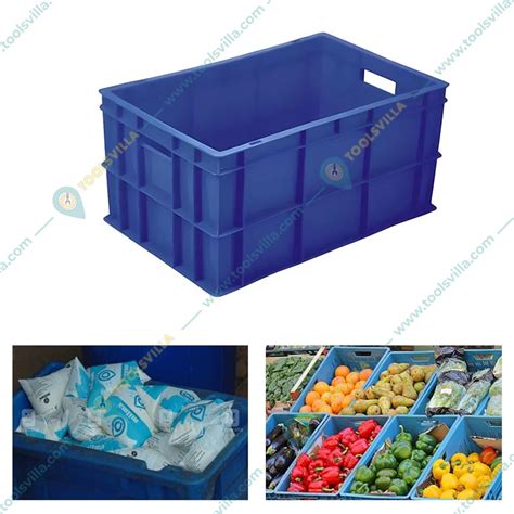 66 Litre 600x400x325 Mm Plastic Crates