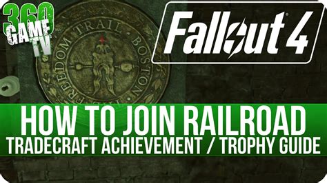 Fallout How To Join The Railroad Road To Freedom Quest