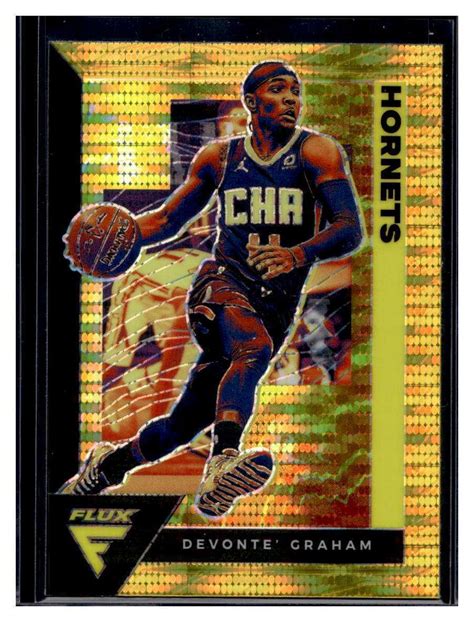 2020 21 Panini Flux Gold Pulsar Prizm 22 Devonte Graham Target EBay