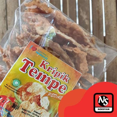 Jual Keripik Tempe Khas Trenggalek Kripik Pedas Rasa Daun Jeruk Purut