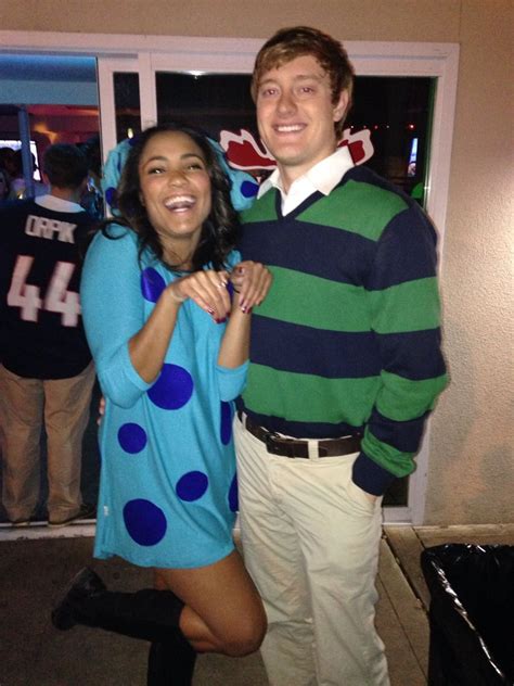 Couple Costume Homemade And Easy Blues Clues And Steve Más Last Minute Halloween Kostüm Easy