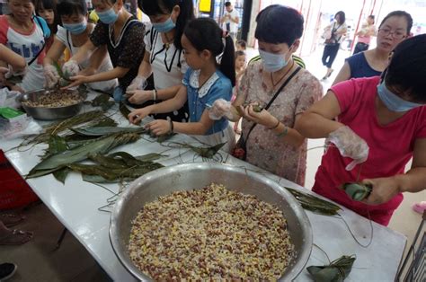 昌大昌雷州群众店端午节包粽比赛 昌大昌