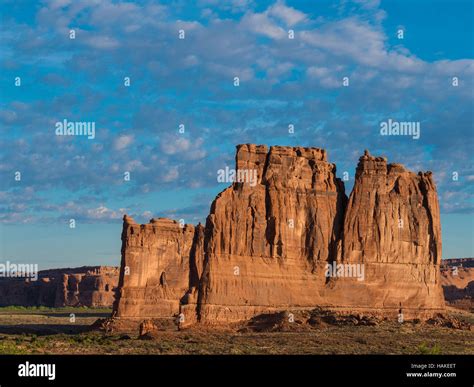 Courthouse Towers Tower Of Babel The Organ Arches National Park