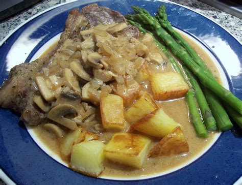 Steak with Mushroom and Whisky Sauce - Searching for Spice