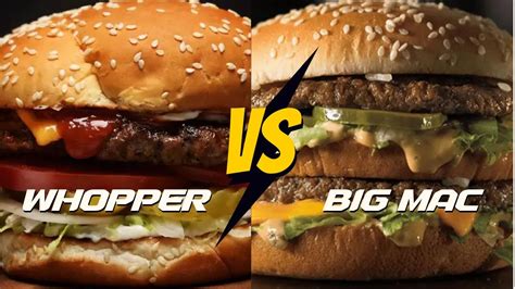 Guerra De Clasicos Big Mac Vs Whopper Youtube