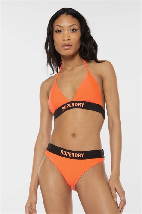 Μαγιό Σλιπ Code Elastic Bikini Brief SUPERDRY ΠΟΡΤΟΚΑΛΙ Bloobox