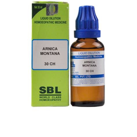 Buy SBL Homeopathy Arnica Montana Dilution Online USA at Best Price in ...