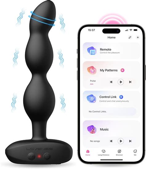 LOVENSE Ridge Bluetooth Anal Beads Butt Plug With App Controlled