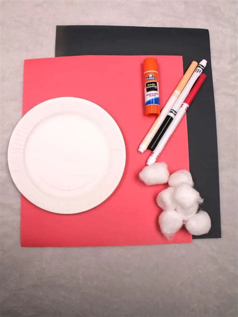 Easy Paper Plate Santa Christmas Ornament Craft To Make A Crafty Life