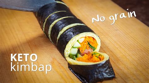 Keto Cabbage Kimbap양배추 김밥 Bluekimchi Youtube