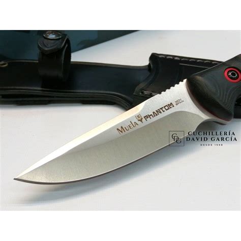 Muela Phantom W Micarta Negra