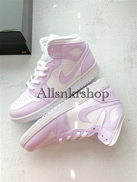 Nike Air Jordan Mid Personalizzato Lilla Viola Italia