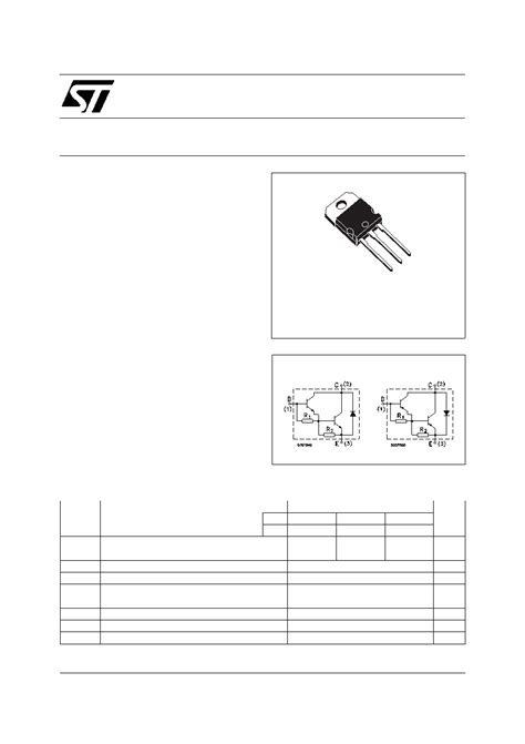TIP147 datasheet(1/4 Pages) STMICROELECTRONICS | COMPLEMENTARY SILICON ...
