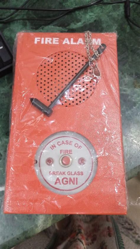 Agni Standalone Fire Alarm Manual Call Point Cum Hooter Mcp Cum Hooter