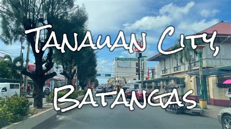 Tanauan City Batangas YouTube