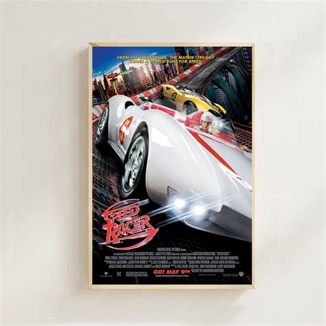 Speed Racer 2008movie Posterregular Style Art Prints,home Decor,vintage ...