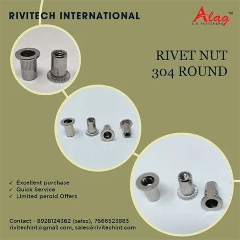 Stainless Steel Full Hex Rivet Nut Size Mm At Best Price In